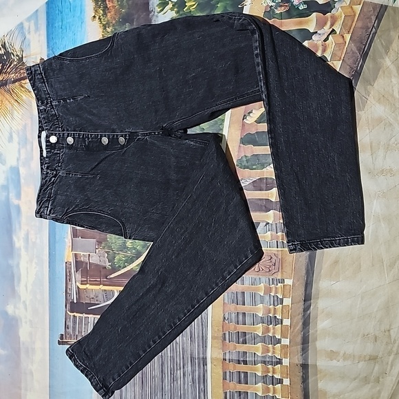 Rachel‎ Comey Black Button Denim Jeans Size 6 - Picture 1 of 8